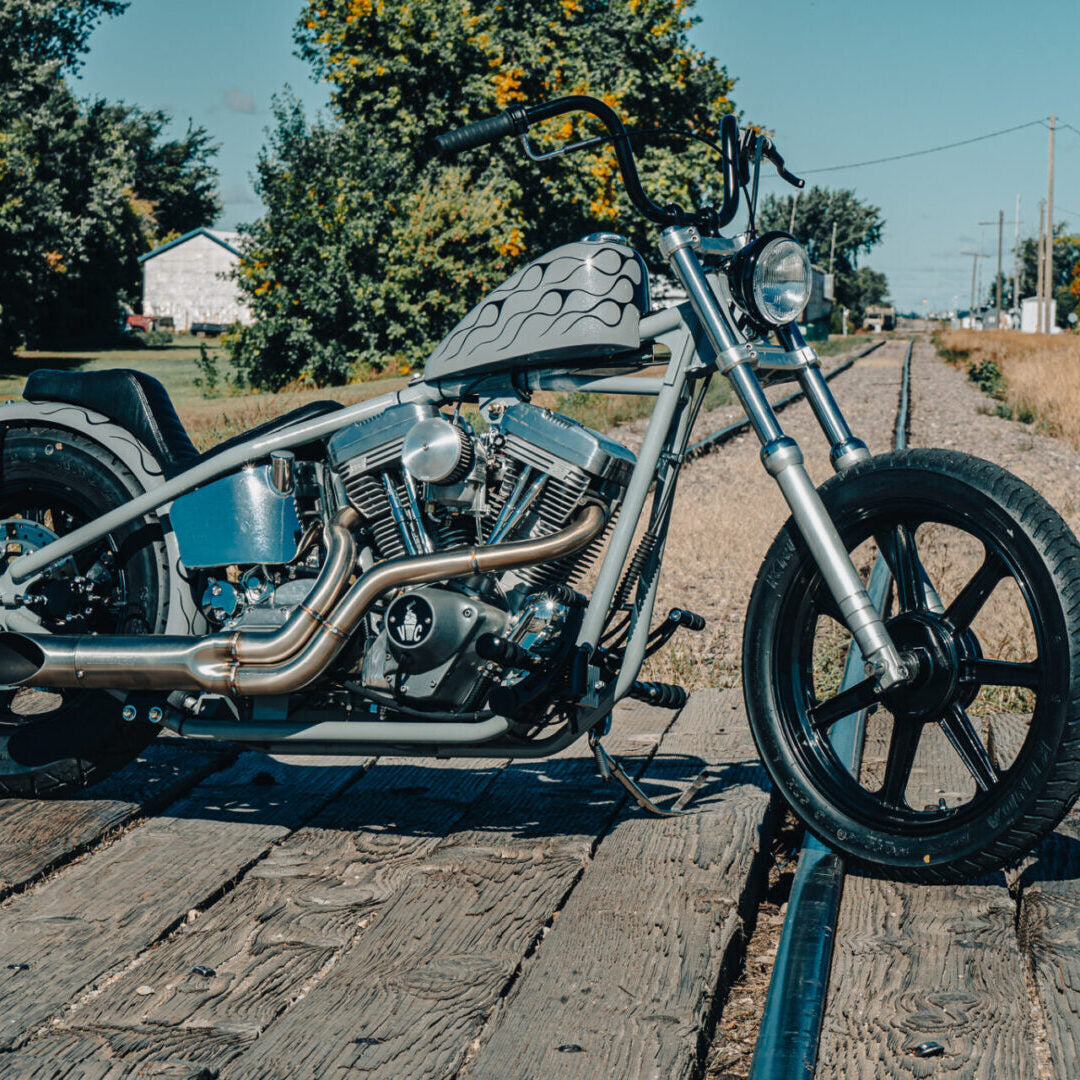 Vanilla Cycles – Grey Goat Chopper