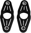 ACCUTRONIX Swingarm Pivot Blocks - Black Anodized - Ball-Milled FXPV1-MN