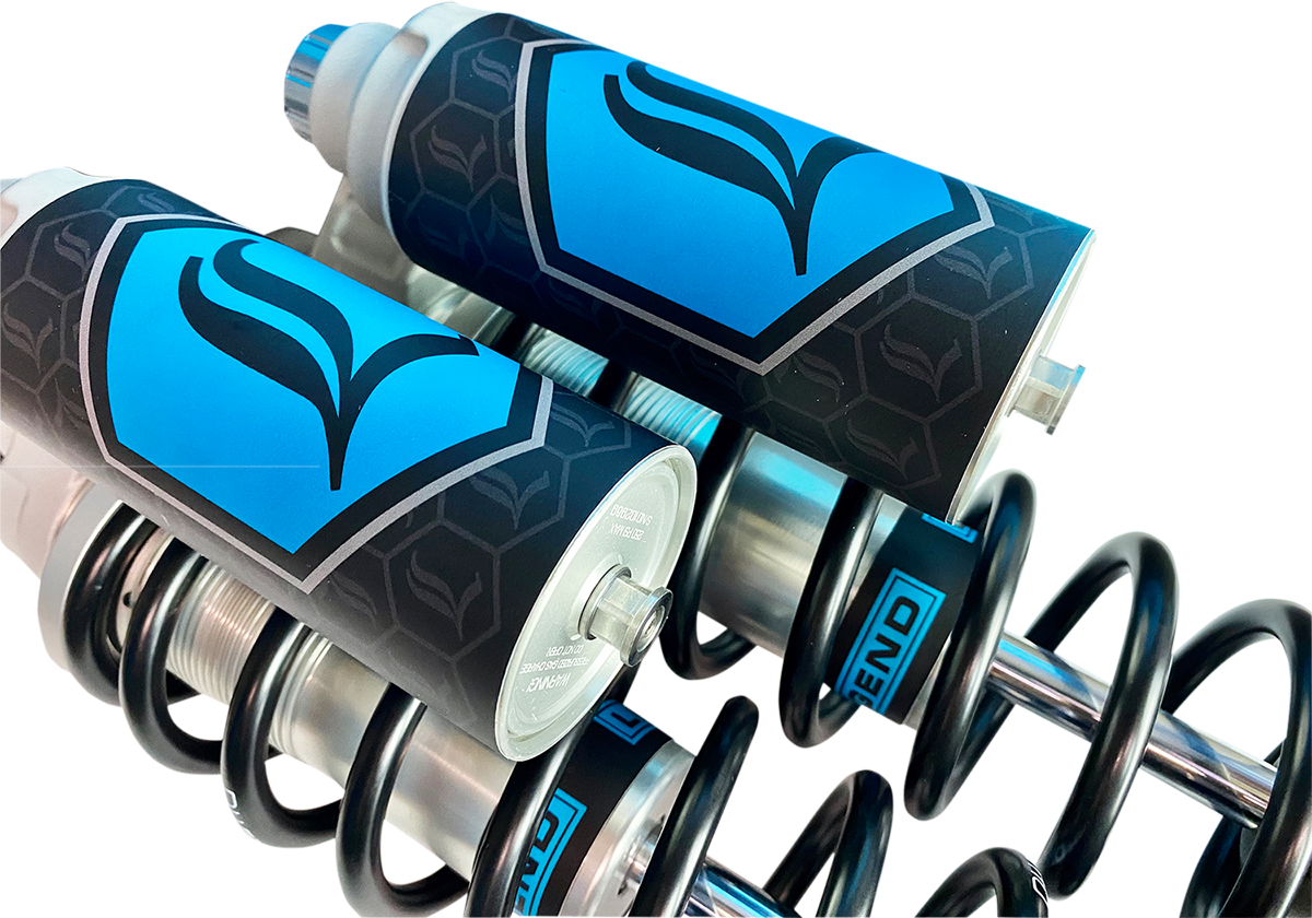 LEGEND SUSPENSION REVO ARC Piggyback Shocks - 14" - Standard - Clear - '84-'00 FXR 1310-1948