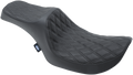 DRAG SPECIALTIES SEATS Predator III Seat - Double Diamond - Black Stitching - FXR '82-'00 0805-0135