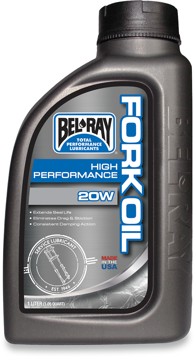 BEL-RAY High-Performance Fork Oil - 20wt - 1L 99340-B1LW