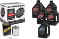MAXIMA RACING OIL Sportster Synthetic 20W-50 Oil Change Kit - Chrome Filter 90-119015PC