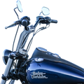 THRASHIN SUPPLY CO. Handlebar Risers - Pull Back - 9-1/2" - Chrome TSC-9525-3