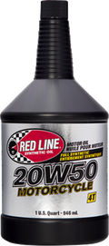 RED LINE SYNTHETIC OIL Synthetic Motor Oil - 20W50 - 1 US quart 42504