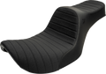 SLYFOX High Noon Seat - Vinyl - Black Classic Stitch - FXR '82-'00 4738A
